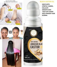 Black Castor Oil Roll On, Jamaican Castor Oil - Black