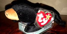 TY BEANIE BABY BABIES BLACKIE THE BEAR NEW WITH TAGS RETIRED