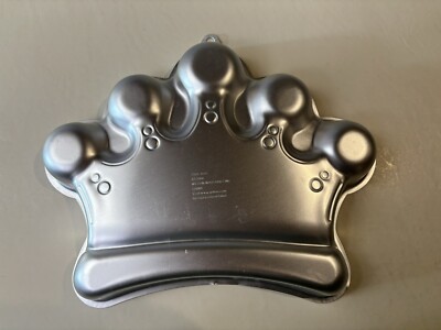 Wilton 2006 Crown Cake Pan 2105-1015 Princess King Queen Birthday Party