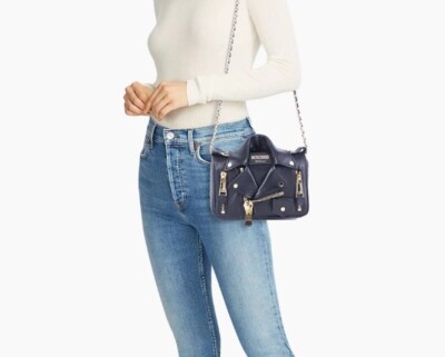 MOSCHINO系 ライダース バッグ moschino biker jacket bag | eBay