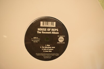 PROMO House Of Reps The Recount Album LP SEALED