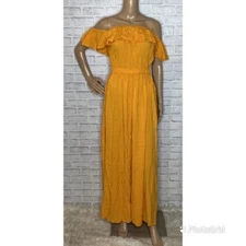 Posh Pua off shoulder maxi sundress m medium