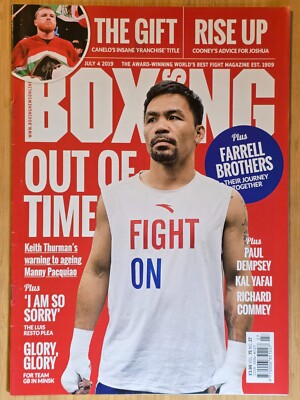 Boxing News - Magazine / Issue: 4th July 2019