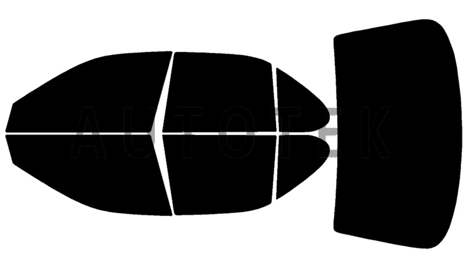 Película de ventana precortada en todos los lados cualquier tono % para Nissan Altima sedán 1998-2001 Foto 2 de 4