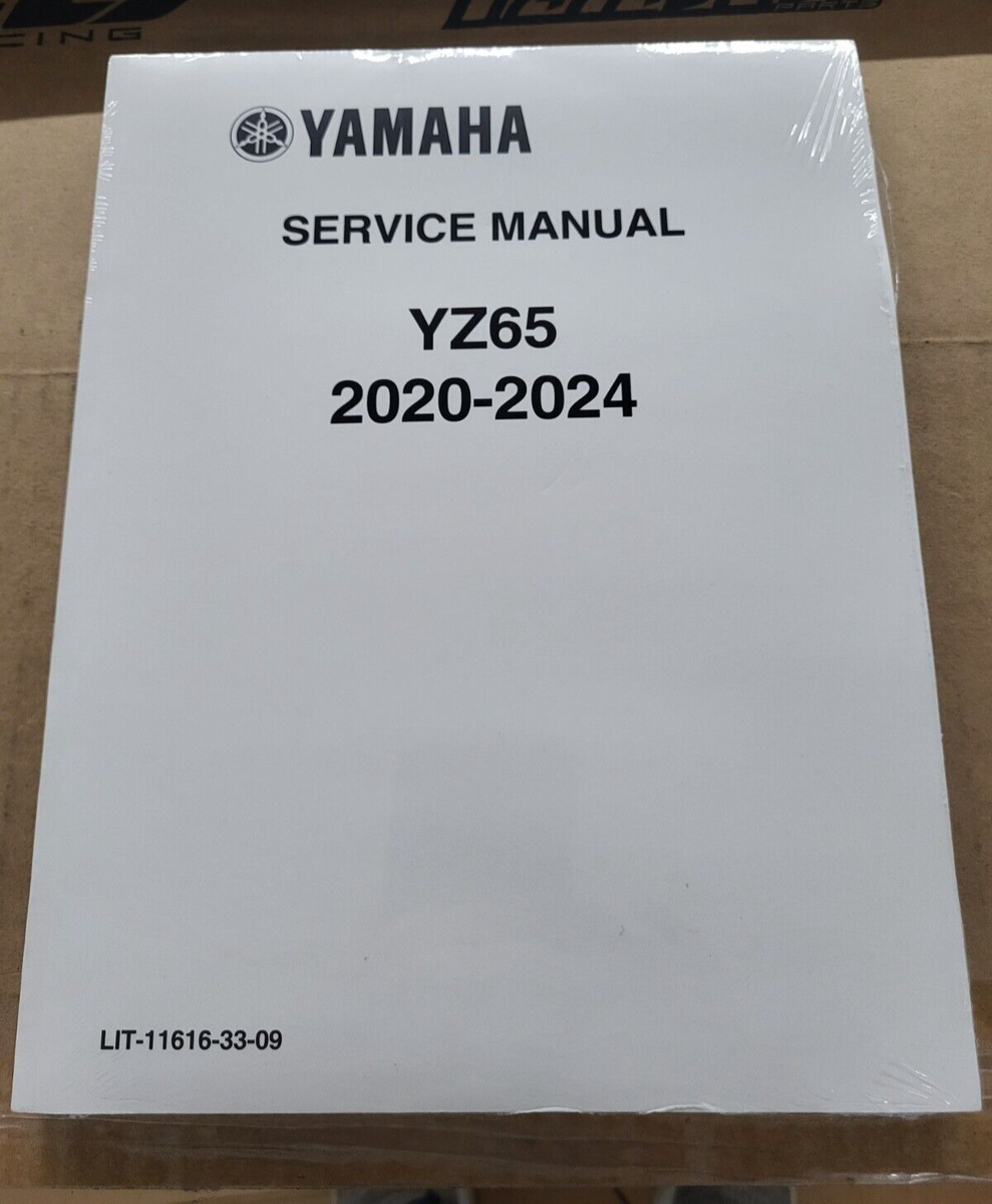YAMAHA YZ65, YZ 65 OEM SERVICE REPAIR SHOP MECHANICS MANUAL
