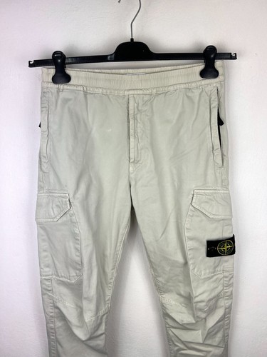Beige Stone Island Cargo Trousers - Foto 2 di 8