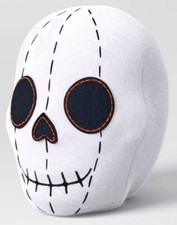 Target Hyde and EEK 5.5" Felt Skull Halloween Decorative Figurine