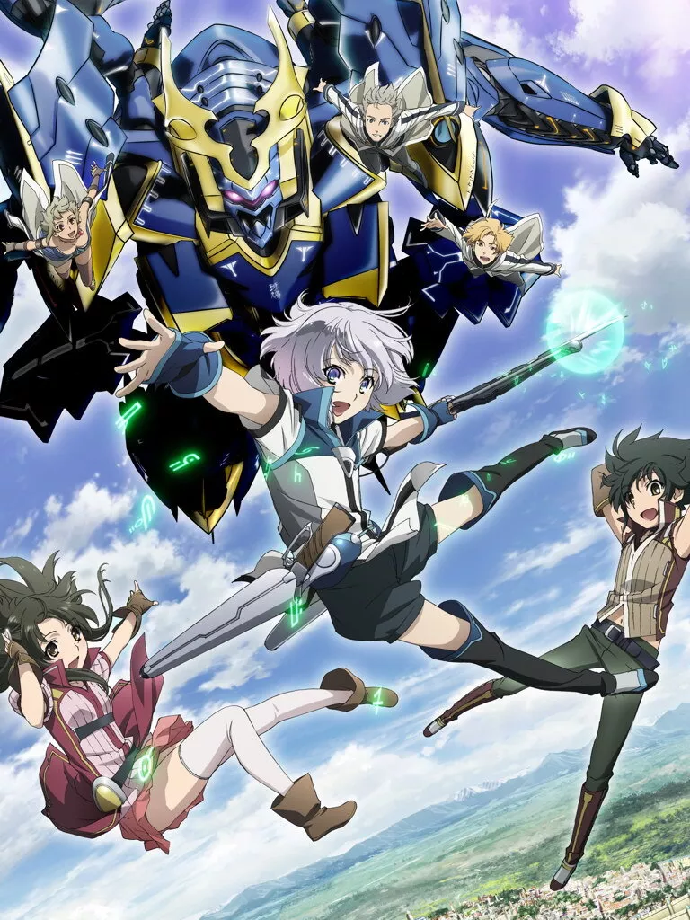 Knights and magic anime characters