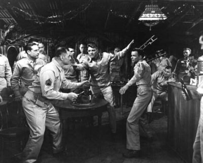 From Here To Eternity Ernest Borgnine Frank Sinatra fight in bar 24x36 inch post