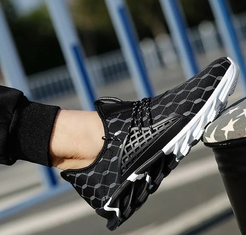 Man Running Shoes Plus Size Mesh Men 