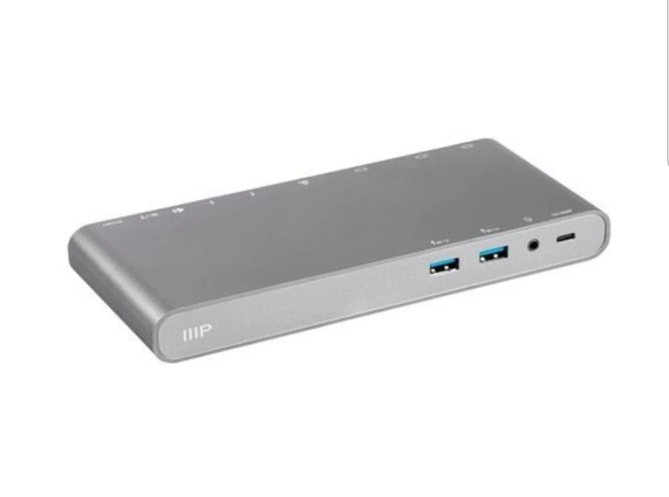 Monoprice USB-C Dual-Monitor Docking Station for USB-C Laptops, MST, 100W - Image 4 of 4