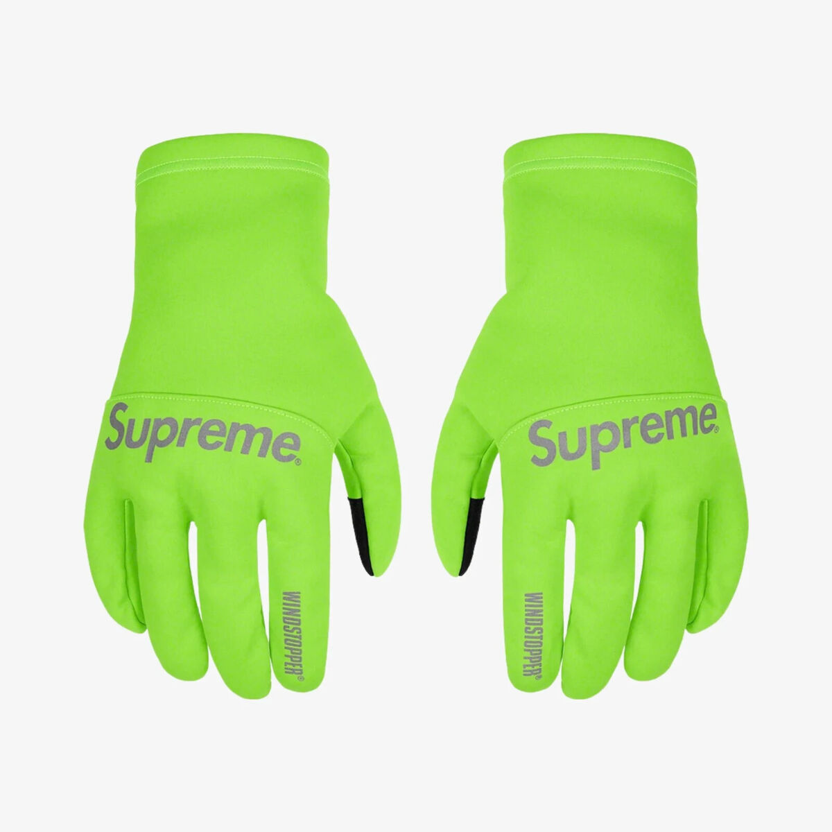 Supreme Gore-tex Windstopper Gloves Bright Green Size - S/M Supreme Gore-tex Windstopper Gloves Bright Green Size - S/M