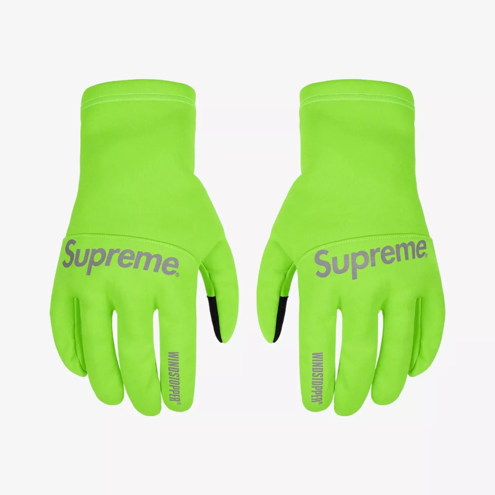 Gants coupe vent Supreme Gore tex vert vif taille   S/M   FW21   Neuf