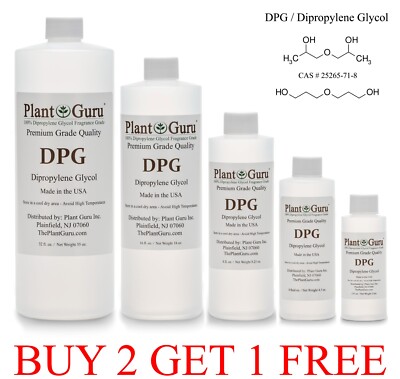 DPG Dipropylene Glycol Fragrance Cutting Oil For Incense, Perfume, Skin Care