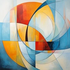 color abstract texture Hand-painted oil painting art home decor painting #249