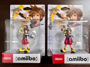 Nintendo Sora Amiibo Lot Of 2 BRAND NEW & Sealed Kingdom Hearts Super Smash Bros