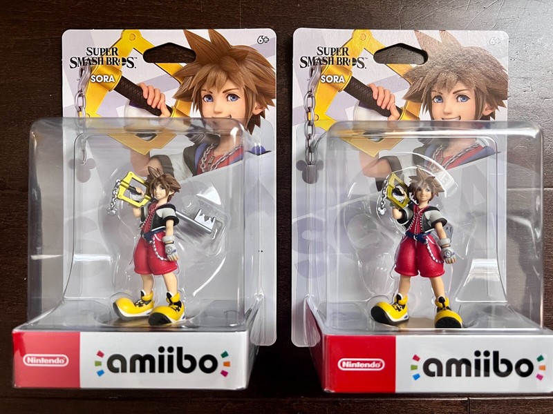 Nintendo Sora Amiibo Lot Of 2 BRAND NEW & Sealed Kingdom Hearts Super Smash Bros