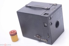   KODAK NO.3 BROWNIE MODEL B 8.5X11CM LARGE BOX CAMERA 124 ROLL FILM WORKS, NICE