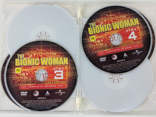 The Bionic Woman Season 1 & 2 DVD’S Series One & Two Region 2,4&5 Lindsay Wagner - Picture 13 of 17