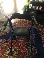 senior walkers with wheels