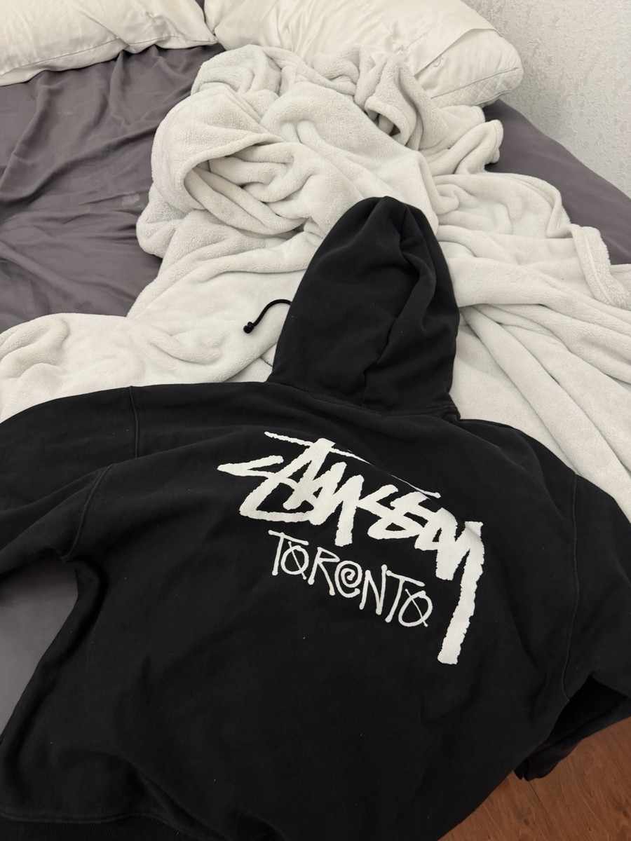 STUSSY TORONTO HOODIE BLACK XL | eBay