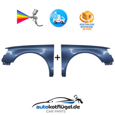 Kotflügel für VW PASSAT B6 LC5F links + rechts 05-10 Vorderseite lackiert neu