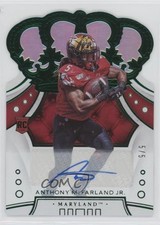 2020 Chronicles Draft Picks Green Signatures 5/5 Anthony McFarland Jr Auto 5w7