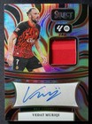 Vedat Muriqi 2024-25 Panini Select La Liga Patch Auto Silver Prizm #AM-VM