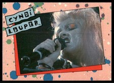 Cyndi Lauper 1985 Music Pop Singer Topps Card 30 NM 