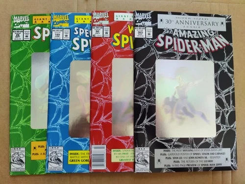 Spider-Man 30th Anniversary Hologram Amazing 365 Web Of 90 1992 (6)