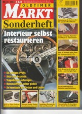 Oldtimermarkt Sonderheft Nr. 33 - Interieur selbst restaurieren