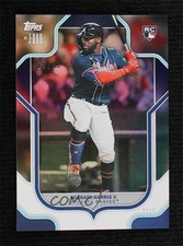 2023 Topps X J-Rod Rainbow Foil 15/99 Michael Harris II #21 0o3x