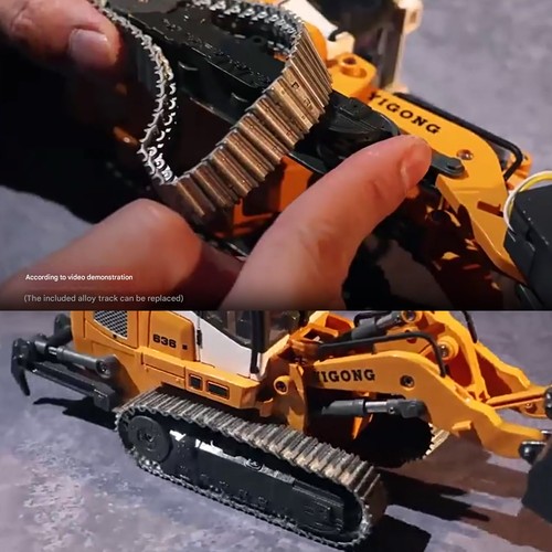 1:50 RC Electric Lifting Tracked Loader LR636 2.4G Construction Vehicle RTR NeKS - Picture 8 of 12