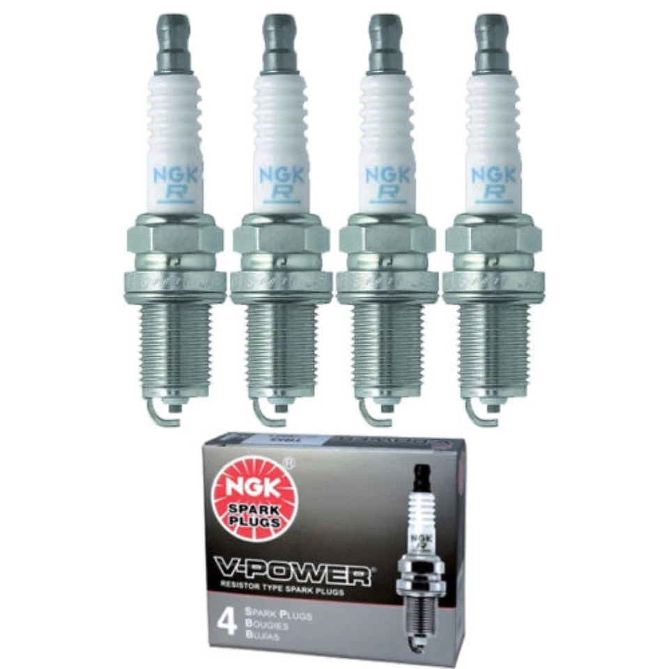 4x NGK 2526 / BKR5EYA-11 Spark Plug - V-power for 1991-04 Toyota Scion XB Tacoma