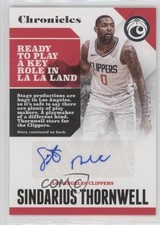 2017-18 Panini Chronicles Auto 146/199 Sindarius Thornwell #CA-STH Auto l3a