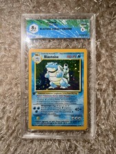 Pokemon Blastoise Prima Edizione Graad 8.5 Swirl 🌀 Italiano NM+ 1st 1 2/102 bgs
