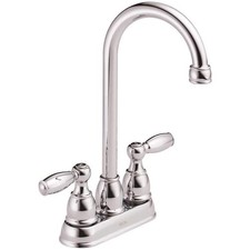 Delta Faucet B28911LF Foundations 2-Handle Bar/Prep Faucet Chrome