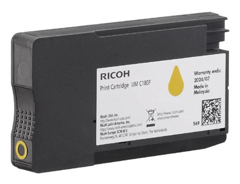 Cartouche Toner Ricoh 408520 Jaune Original pour Impression Premium