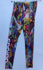 Adidas Originals Tropical Birds Parrot Farm Rio Passaredo Leggings Women's UK 8