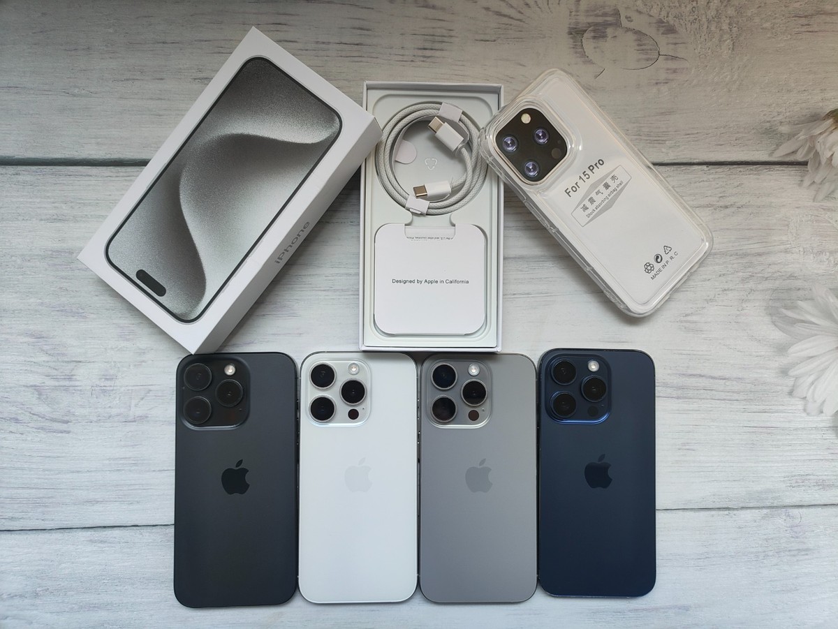iPhone 15 pro—256GB Amazon.com: Apple iPhone 15 Pro, 256GB, White Titanium