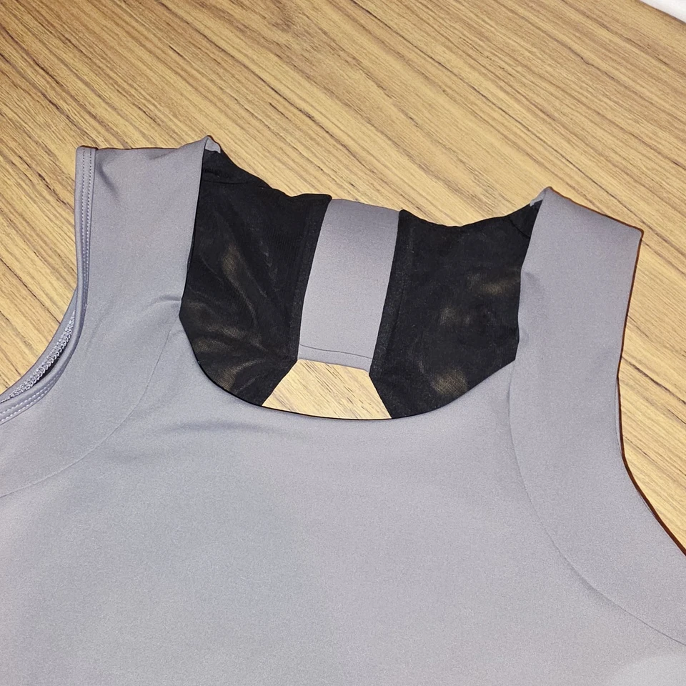 FORME POWER Sz XL Posture Correcting Alignment Wellness Elevating Bra Stone/Blk - Image 4 of 4