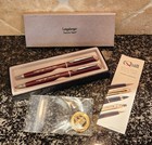 Longaberger Success Start Pen Lot (2) And Collector Pin