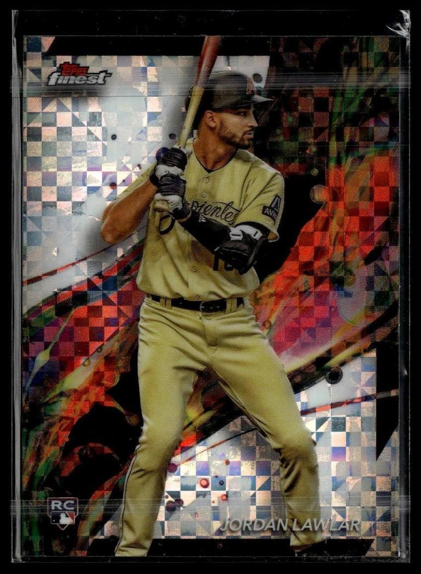 2024 Finest #95 Jordan Lawlar Checkerboard Refractors Rookie RC
