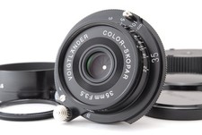  Mint w/Hood Voigtlander COLOR-SKOPAR 35mm F/3.5 VM Black for Leica M 1832
