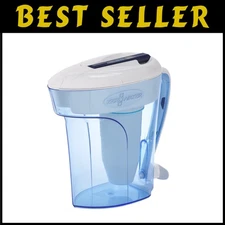ZeroWater 12-Cup Water Filter Pitcher - 5-Stage Filtration