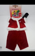 Teddy Ruxpin Cassette Christmas Santa Claus Book Clothing Accessories Vtg 80s