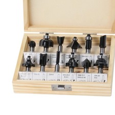 12Pcs Woodworking Milling Cutter Wood Set For Trimming Carving Machine K