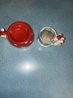 RARE VTG 1978 FITZ & FLOYD TORTOISE & HARE CHRISTMAS CANDLEHOLDER PORCELAIN MINT — photo 2