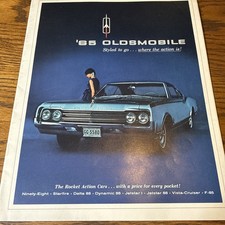 1965 Oldsmobile Large Brochure 98 Cutlass 442 Starfire Jetstar I Dynamic 88 1965 Oldsmobile Large Brochure 98 Cutlass 442 Starfire Jetstar I Dynamic 88