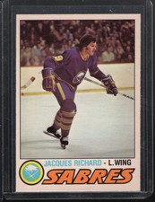 1977 O-Pee-Chee #366 Jacques Richard Near Mint + , Free Shipping